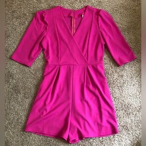 Pink boutique romper